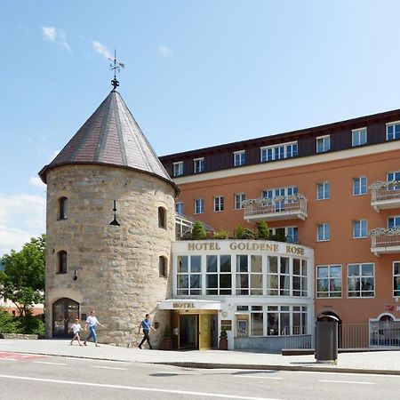 Hotel Goldene Rose Brunico Bagian luar foto